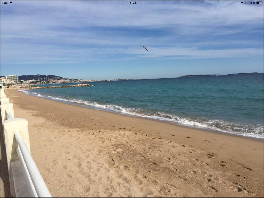 Appartement Vue Mer Cannes Azur Bagian luar foto