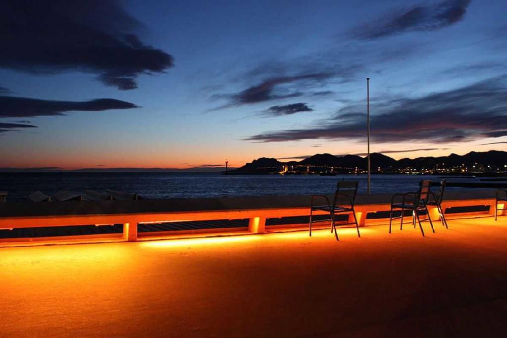 Appartement Vue Mer Cannes Azur Bagian luar foto