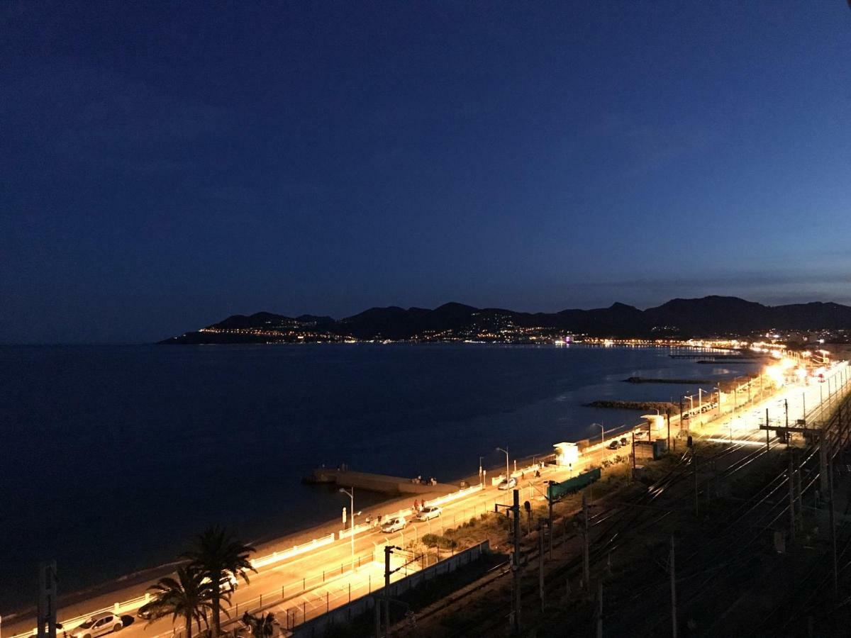 Appartement Vue Mer Cannes Azur Bagian luar foto