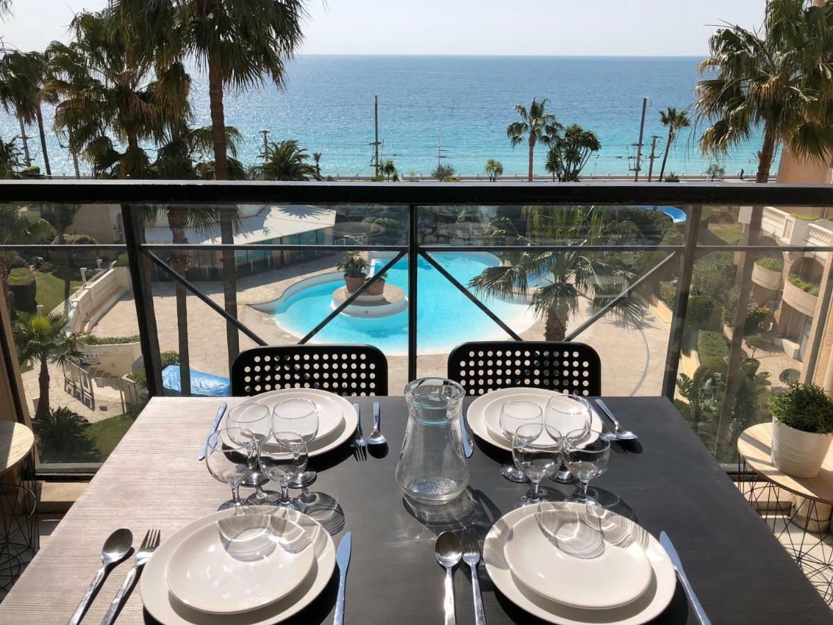 Appartement Vue Mer Cannes Azur Bagian luar foto